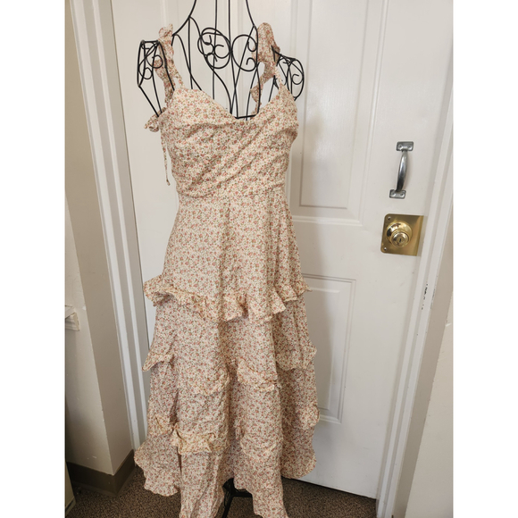 Dress form | Dresses | Dress Form Sleeves Floral Western Style Dress ...